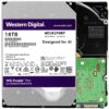 WD Purple Pro WD181PURP 18TB 7200 RPM 512MB Cache SATA 6.0Gb/s 3.5" Internal Hard Drive
