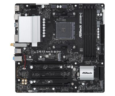 ASRock B550M-C AMD B550 Chipset AM4 Socket Motherboard