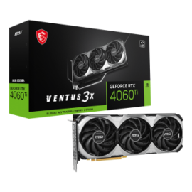 MSI RTX 4060 Ti VENTUS 3X Nvidia Geforce GPU Graphics Card