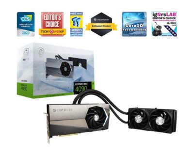 MSI GeForce RTX 4090 SUPRIM LIQUID X 24G  Nvidia GPU