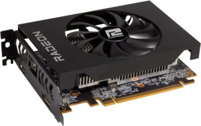 PowerColor Radeon RX 6400 ITX 4GB GDDR6 AXRX 6400 4GBD6-DH AMD GPU Graphic Card