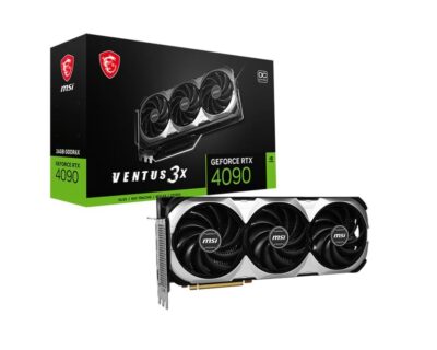 MSI Ventus GeForce RTX 4090 24GB GDDR6X PCI Express 4.0 Video Card RTX 4090 VENTUS 3X E 24G OC