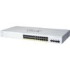 CISCO DESIGNED Business CBS220-24P-4G Smart Switch | 24 Port GE | PoE | 4x1G SFP