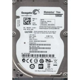 Seagate 1DG142-540 - 500GB 5.4K RPM SATA 7mm 2.5" Hard Drive