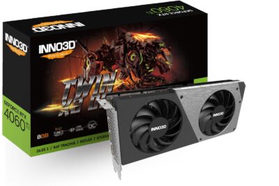 Inno3D RTX 4060 Ti TWIN X2 OC N406T2-08D6X-171153N Nvidia Geforce GPU Graphics Card