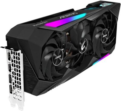 GIGABYTE AORUS Radeon RX 6800 MASTER 16G Graphics Card, MAX-COVERED Cooling, 16GB 256-bit GDDR6, GV-R68AORUS M-16GD Video Card