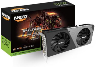 Inno3D RTX 4070 TWIN X2 Nvidia Geforce GPU