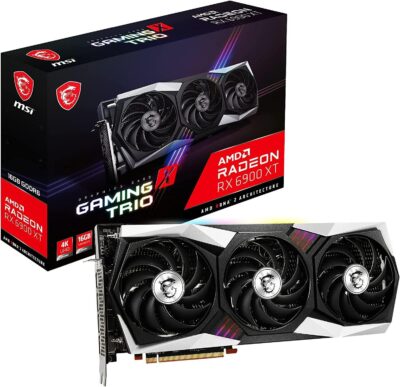 MSI Gaming Radeon RX 6900 XT 16GB GDDR6 PCI Express 4.0 Video Card RX 6900 XT GAMING Z TRIO 16G