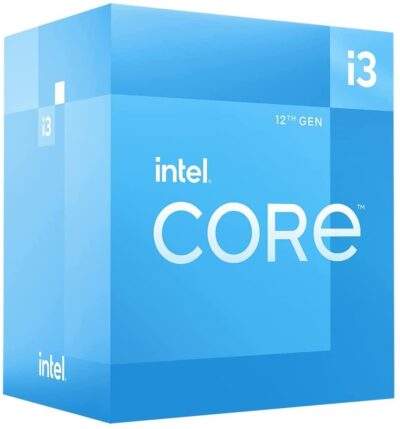 Intel Core i3-12100F Desktop Processor (12M Cache, up to 4.30 GHz)