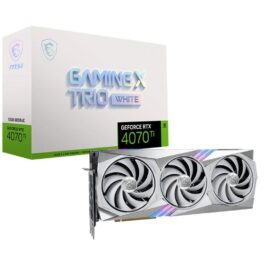 MSI RTX 4070 Ti GAMING X TRIO WHITE NVIDIA GPU