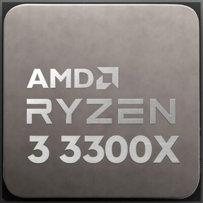 AMD Ryzen 3 3300X 4 Cores 8 Threads CPU Processor 100-000000159