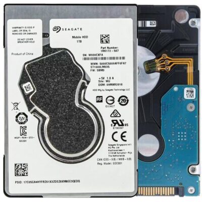 Seagate ST1000LM035 1TB 5400 RPM 128MB Cache SATA 6.0Gb/s 2.5" Internal Notebook Hard Drive