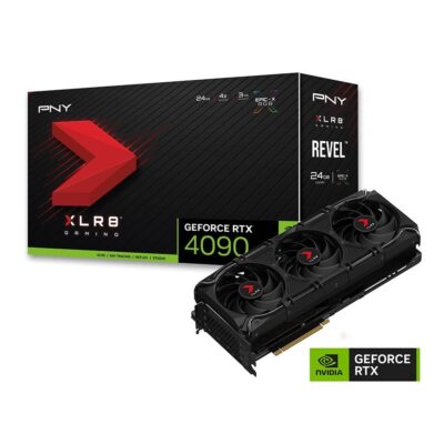 PNY XLR8 RTX 4090 REVEL EPIC-X Triple Fan VCG409024TFXPPB NVIDIA GPU