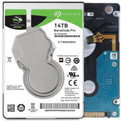 Seagate BarraCuda Pro 14TB 3.5" 256MB ST14000DM001 HDD Hard Disk Drive