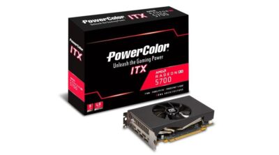 PowerColor Radeon RX 5700 ITX 8GB GDDR6 AXRX 5700 ITX 8GBD6-2DH AMD GPU Graphic Card