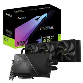 GIGABYTE AORUS RTX 4090 XTREME WATERFORCE Rev. 1.1 GV-N4090AORUSX W-24GD NVIDIA GPU