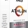 AMD Athlon 3000G 2 Cores 4 Threads CPU Processor YD3000C6M2OFH