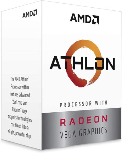 AMD Athlon 3000G 2 Cores 4 Threads CPU Processor YD3000C6M2OFH