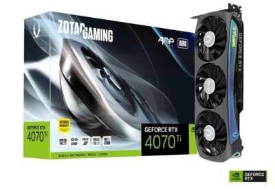 ZOTAC RTX 4070 Ti AMP AIRO ZT-D40710F-10P NVIDIA GPU