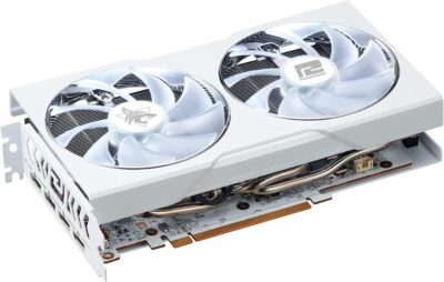 Hellhound Spectral White Radeon RX 6650 XT 8GB GDDR6 AXRX 6650 XT 8GBD6-3DHLV2 OC AMD GPU Graphic Card