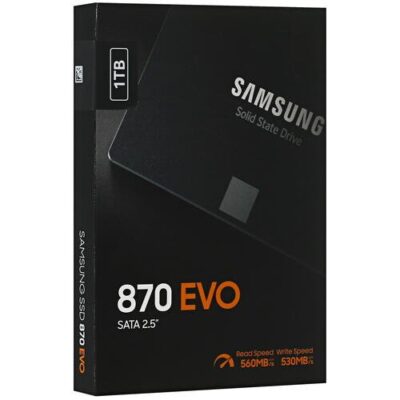 SamSung 870EVO 1TB 2.5" 7mm SATA 3.0 6Gbs MZ-77E1T0BW