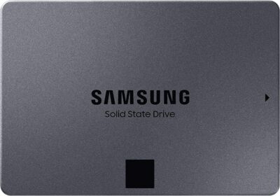 SAMSUNG 870 QVO Series 2.5" 8TB SATA III Samsung 4-bit MLC V-NAND Internal Solid State Drive (SSD) MZ-77Q8T0BW