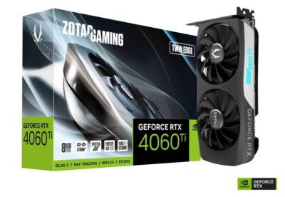 ZOTAC RTX 4060 Ti Twin Edge  ZT-D40620E-10M Nvidia Geforce GPU Graphics Card