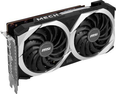 MSI Mech Radeon RX 6600 XT 8GB GDDR6 PCI Express 4.0 ATX Video Card RX 6600 XT MECH 2X 8G OC