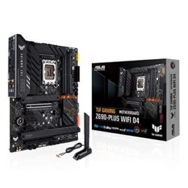 Asus TUF GAMING Z690-PLUS WIFI D4 Intel Z690 Chipset LGA1700 Socket Motherboard