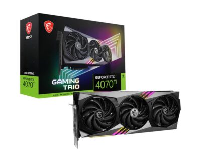 MSI RTX 4070 Ti GAMING TRIO NVIDIA GPU