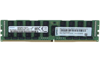 Lenovo ThinkSystem 7X77A01305 64GB TruDDR4 2666 MHz 4Rx4 1.2V LRDIMM Memory