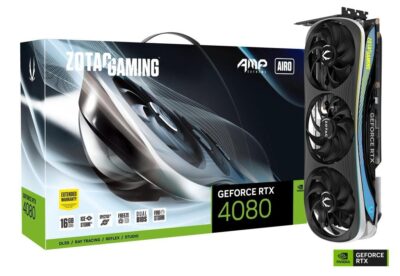 ZOTAC GAMING GeForce RTX 4080 16GB AMP Extreme AIRO ZT-D40810B-10P Nvidia GPU Graphic Card