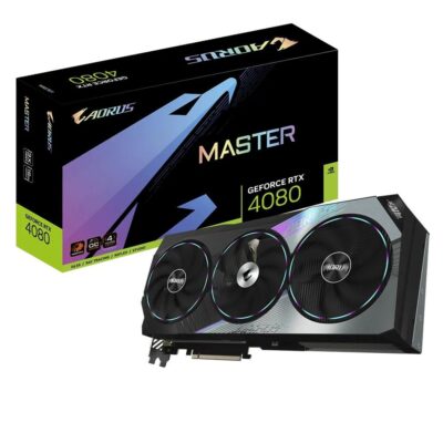 GIGABYTE AORUS RTX 4080 MASTER GV-N4080AORUS M-16GD NVIDIA GPU