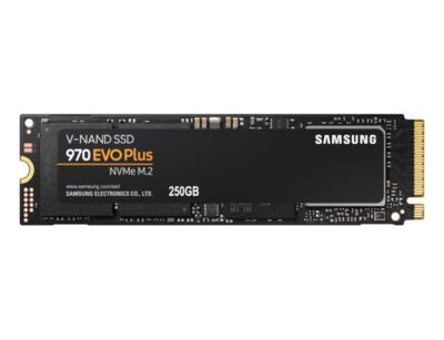 SAMSUNG 970 EVO PLUS M.2 2280 250GB PCIe Gen 3.0 x4, NVMe 1.3 V-NAND 3-bit MLC Internal Solid State Drive (SSD) MZ-V7S250BW