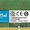 Crucial 32GB DDR4 3200 (PC4 25600) Laptop Memory Model CT32G4SFD832A