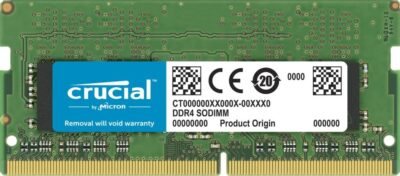 Crucial 32GB DDR4 3200 (PC4 25600) Laptop Memory Model CT32G4SFD832A