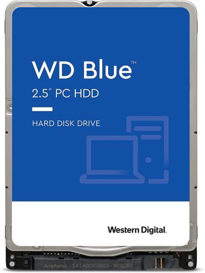 WD Blue 1TB 5400 RPM 128MB Cache SATA 6.0Gb/s 2.5" Mobile Hard Drive WD10SPZX