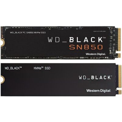 Western Digital WD BLACK SN850 NVMe M.2 2280 500GB PCI-Express 4.0 x4 3D NAND Internal Solid State Drive (SSD) WDS500G1X0E