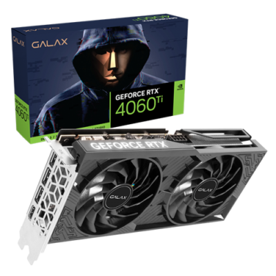 GALAX RTX 4060 Ti 1-Click OC 46ISL8MD8COC Nvidia Geforce GPU Graphics Card