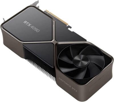 NVIDIA - GeForce RTX 4090 24GB GDDR6X Graphics Card - Titanium 900-1G136-2530-000