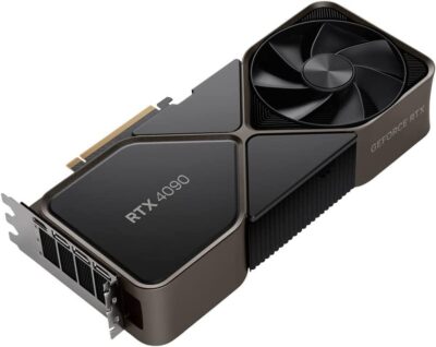 NVIDIA - GeForce RTX 4090 24GB GDDR6X Graphics Card - Titanium 900-1G136-2530-000