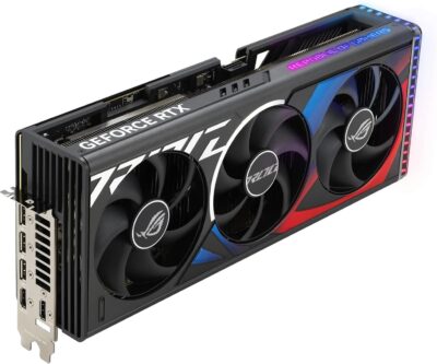 ASUS ROG Strix GeForce RTX 4090 OC Edition Gaming Graphics Card (PCIe 4.0, 24GB GDDR6X, HDMI 2.1a, DisplayPort 1.4a) ROG-STRIX-RTX4090-O24G-GAMING