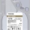 TOSHIBA N300 HDWG11AXZSTA 10TB 7200 RPM 256MB Cache SATA 6.0Gb/s 3.5" Internal Hard Drive