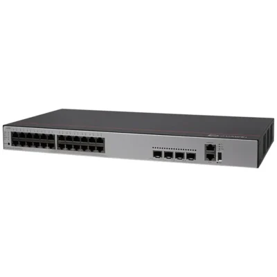 Huawei S5735-L24P4S-A (24 x 10/100/1000Base-T ports, 4 x GE SFP ports, PoE+)