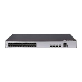 Huawei S5735-L24T4X-D (24-ports 10/100/1000BASE-T, 4-ports 10GE SFP+, 1 DC power fixed)