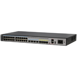 Huawei S5720-32X-EI-AC(24 Ethernet 10/100/1000 ports,4 Gig SFP,4 10 Gig SFP+,AC 110/220V,front access)