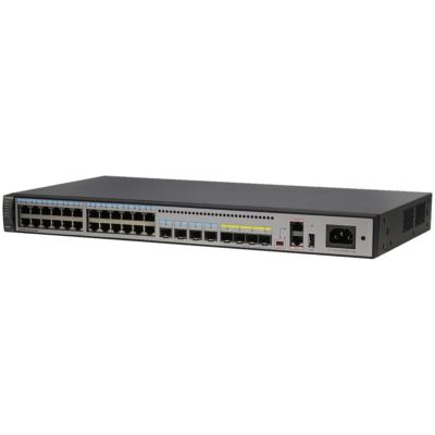 Huawei S5720-32X-EI-AC(24 Ethernet 10/100/1000 ports,4 Gig SFP,4 10 Gig SFP+,AC 110/220V,front access)