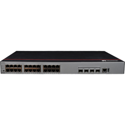 Huawei S5735-L24T4X-D1 (24*10/100/1000BASE-T ports, 4*10GE SFP+ ports, DC power)