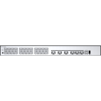 Huawei S5735-L24P4XE-A-V2 (24*10/100/1000BASE-T ports, 4*10GE SFP+ ports, 2*12GE stack ports, PoE+, AC power)