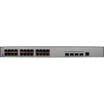 Huawei S5735-L24P4S-A1 (24*10/100/1000BASE-T ports, 4*GE SFP ports, PoE+, AC power)